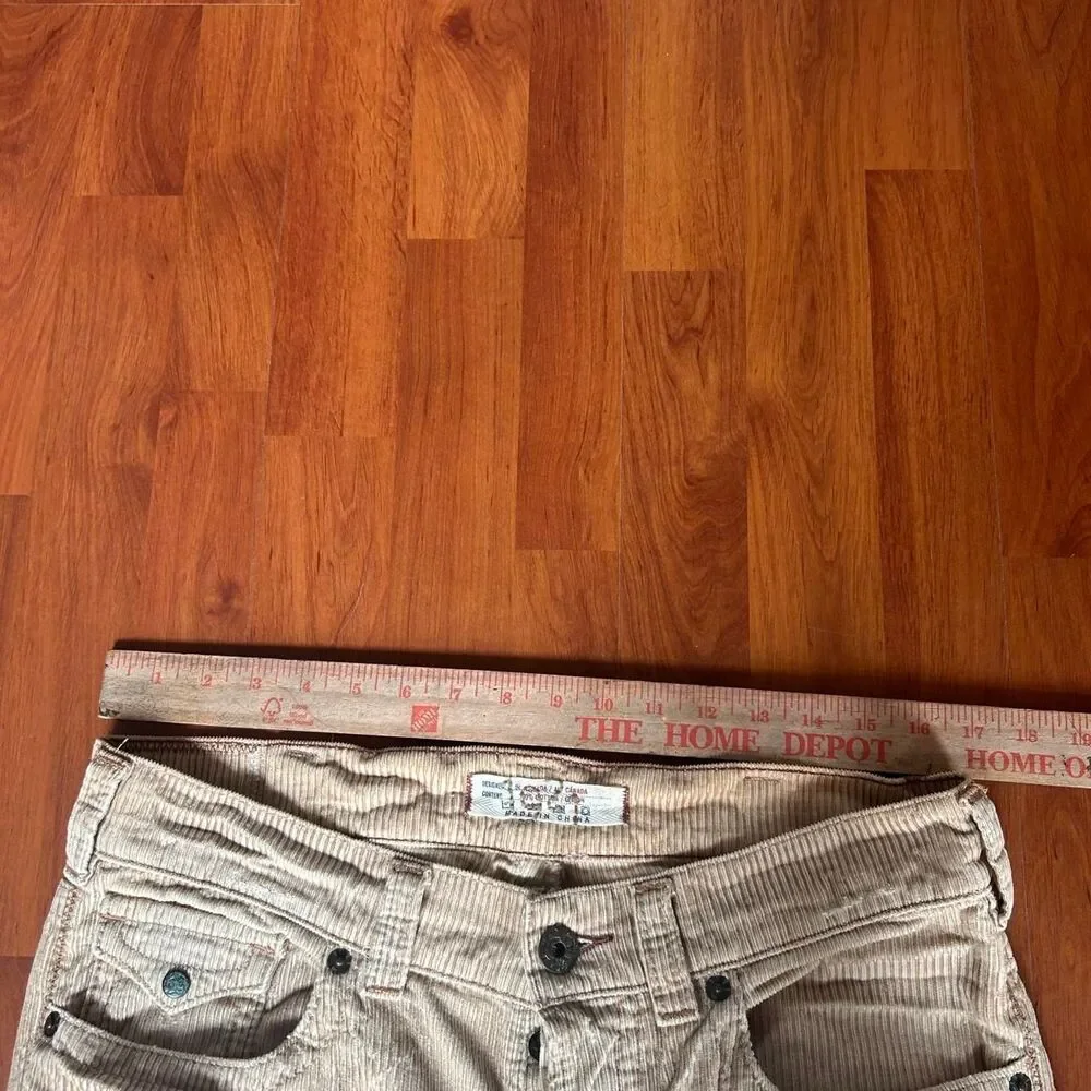1921 VTG Y2K embroidered corduroy bootcut flare perfect fit pants